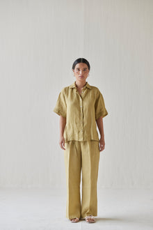 Oasis Linen Ochre Co-ord Set