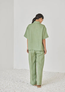 Oasis Linen Green Pants