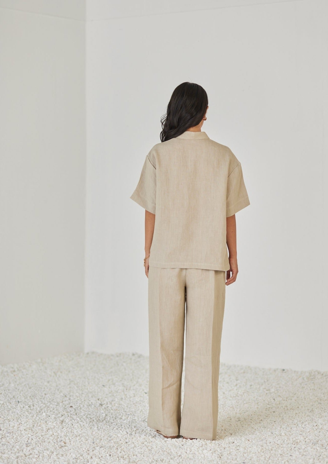 Oasis Linen Flax Pants