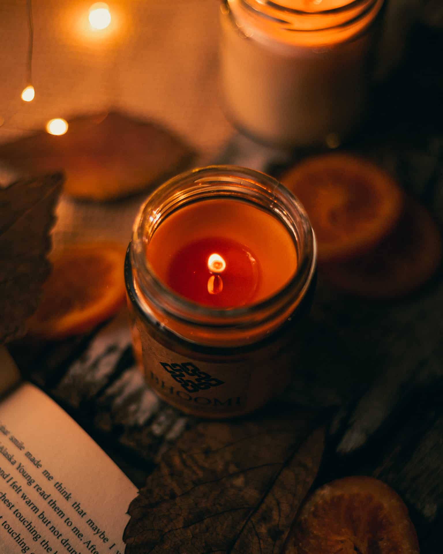Orange Cranberry Candle