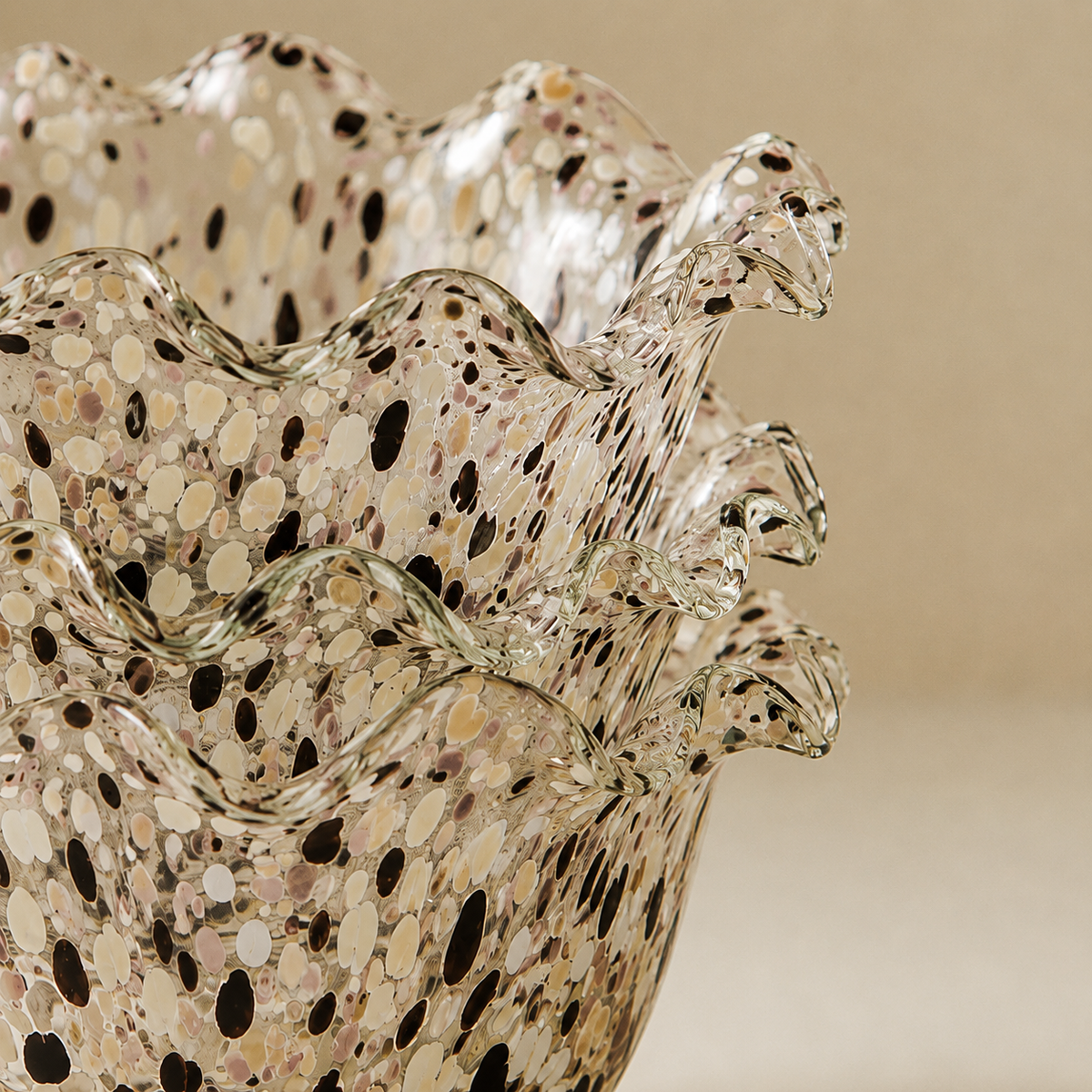 Clara  – Glass popcorn Bowl