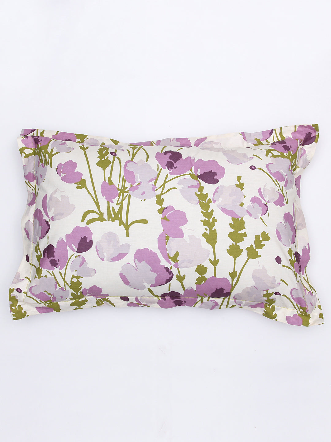 Himalayan Poppies Pillow Cover (Purple)
