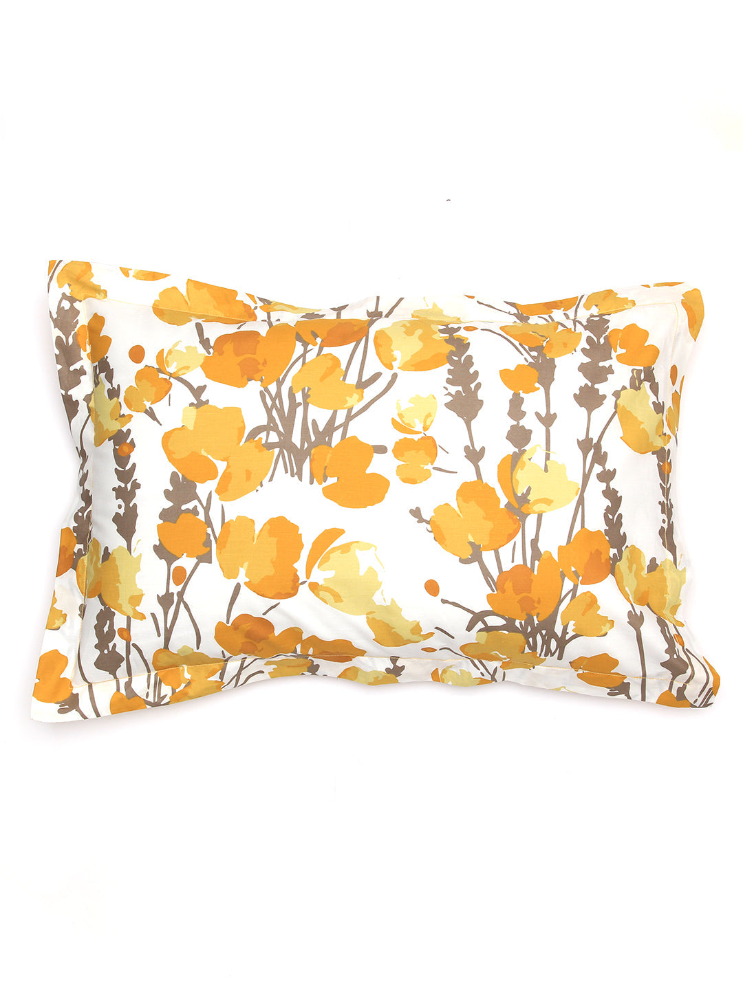 Himalayan Poppies Pillow Cover (Yellow)