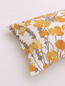 Himalayan Poppies Pillow Cover (Yellow)