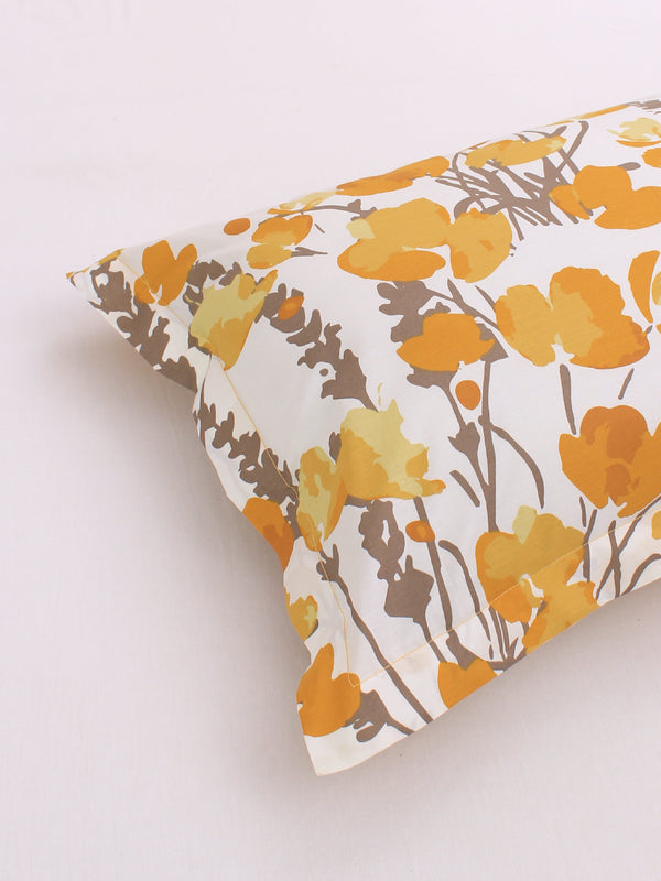 Himalayan Poppies Pillow Cover (Yellow)