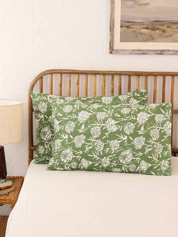 Cotton Pillow Set - Genda Phool
