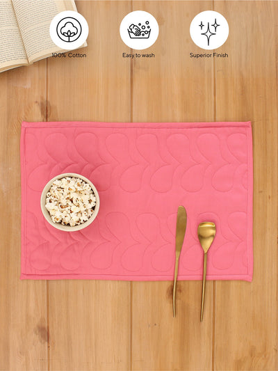 Cotton Table Placemat - Kaliveli with quilted