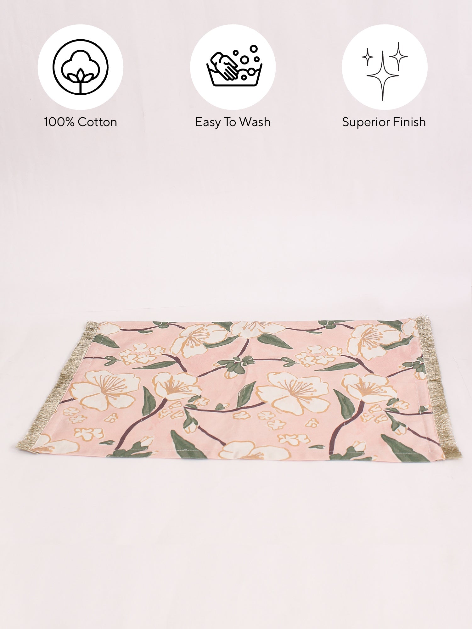 Cotton Table Placemats Set of 2 - Badamwari