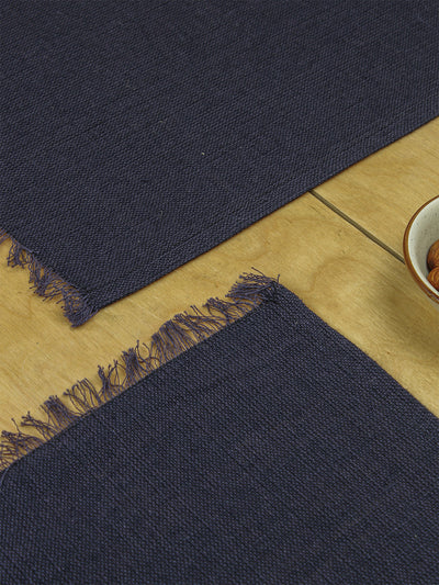 Neel Set Of 2 Placemats - (Blue)