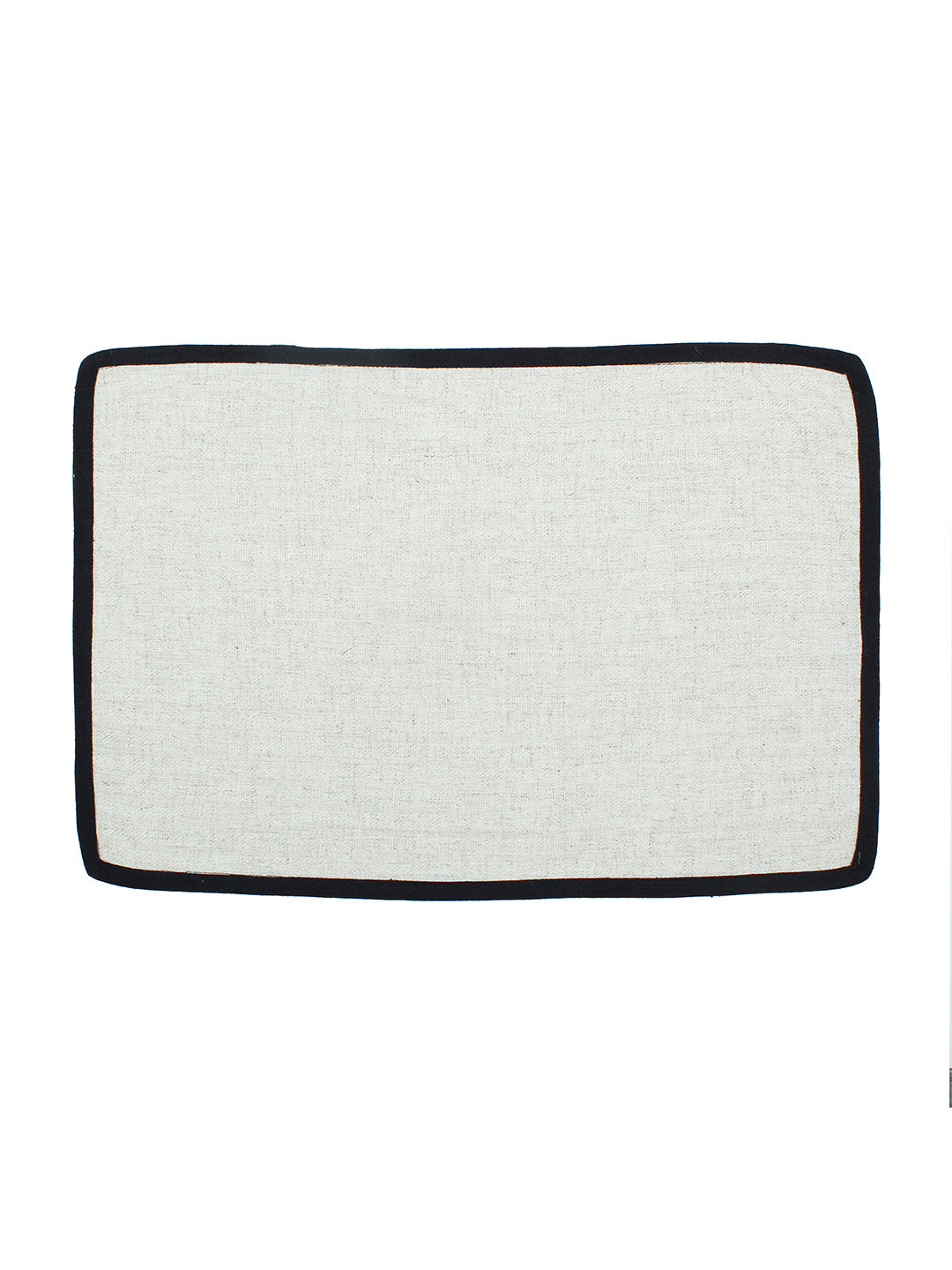 Safaid Set Of 2 Placemats - (Ivory)