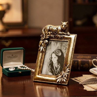 The Prancing Leopard Photo Frame