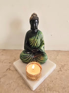 Buddha Idol with Tealight Candle Holder