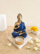 Buddha Idol with Tealight Candle Holder