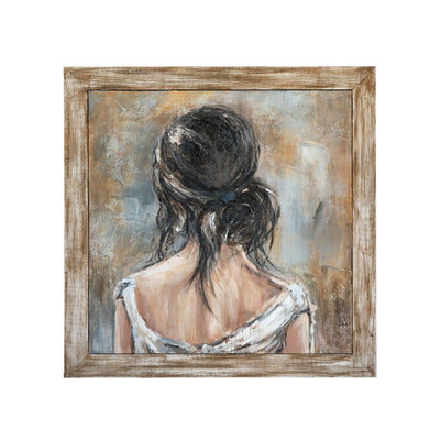 The Girl Hand Painting