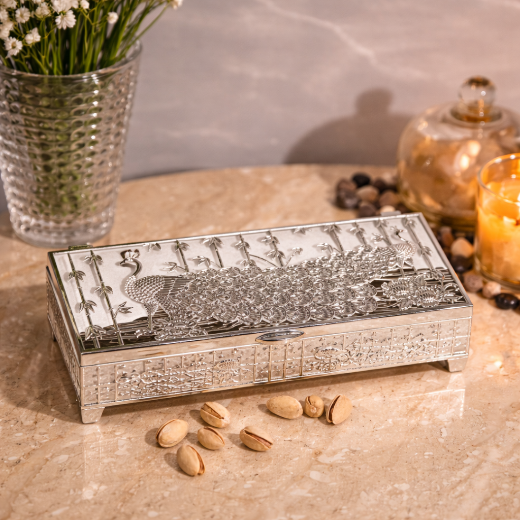 Peacock Dry Fruit Box