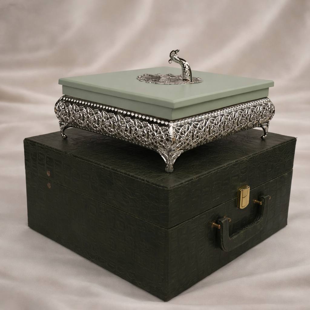Peacock Gift Box with Case