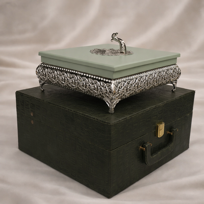 Peacock Gift Box with Case