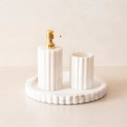 Pearly Bathroom set of 3