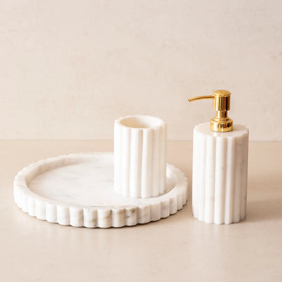 Pearly Bathroom set of 3