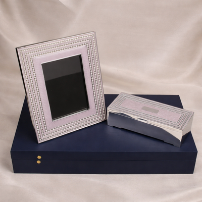 Photo Frame & Keepsake Box Gift Set