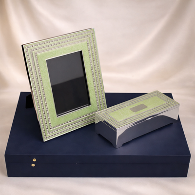Photo Frame & Keepsake Box Gift Set