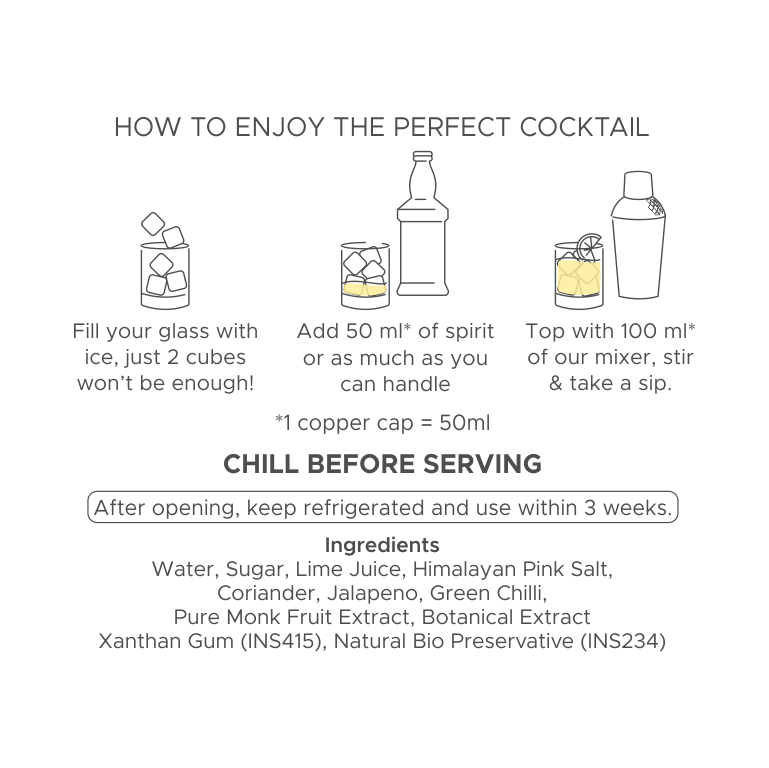 Cocktail Mixer - Picante (4 serve)