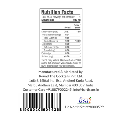 Cocktail Mixer - Picante (4 serve)