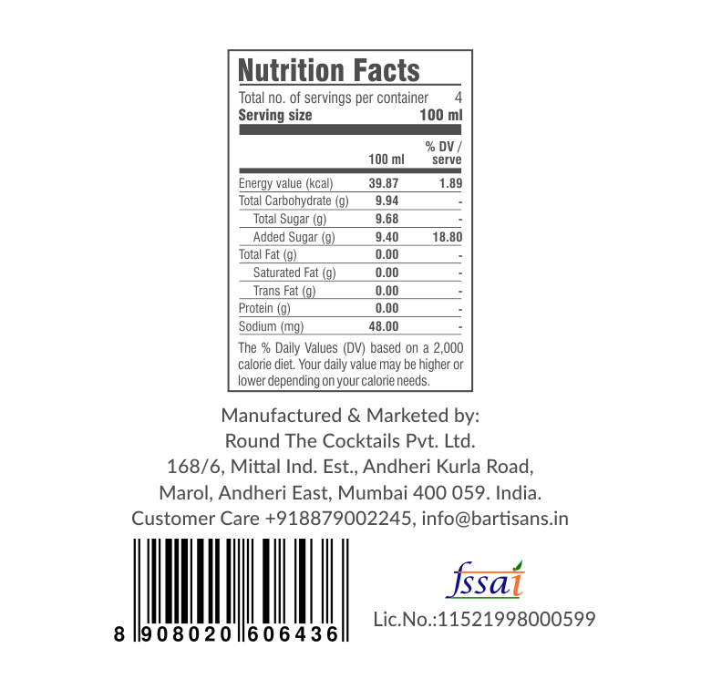 Cocktail Mixer - Picante (4 serve)