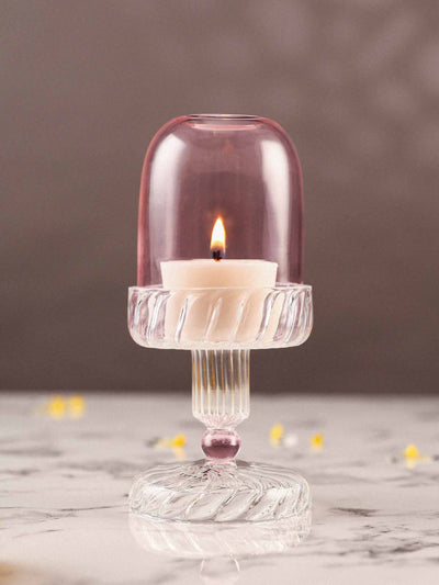 Pink Fairy Lamp Candle Holder