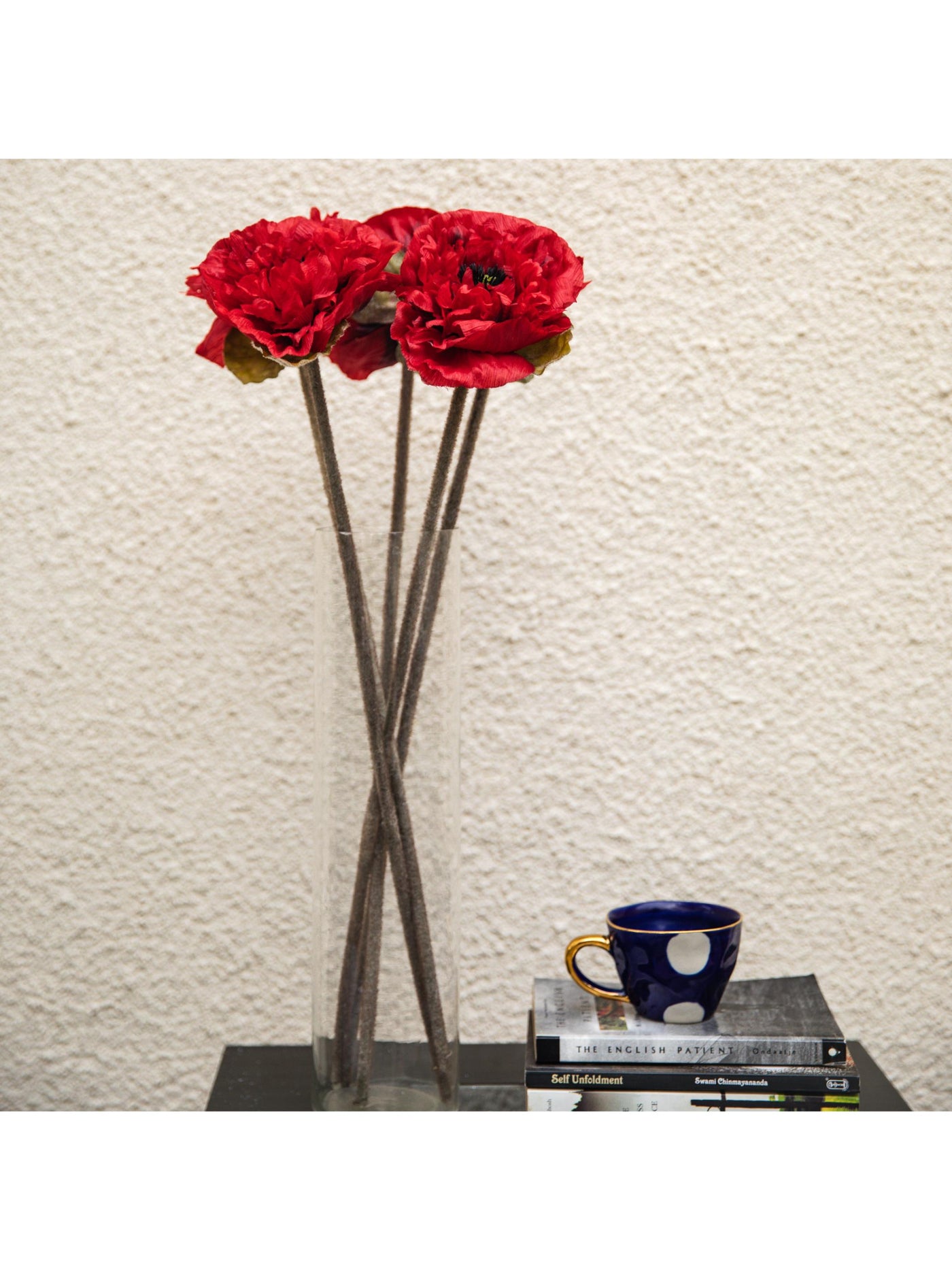 Artificial Flower: Red Poppy