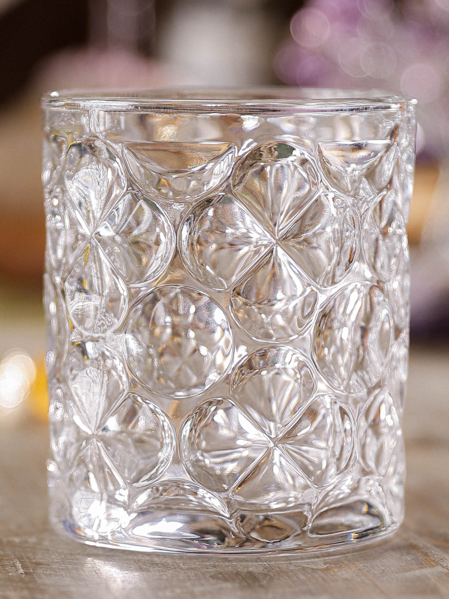 Punched Whiskey Glass _ Set of 6