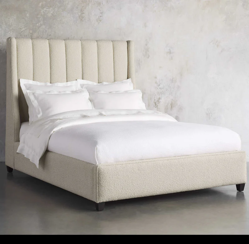 Emi Wing Back Upholstered Bed
