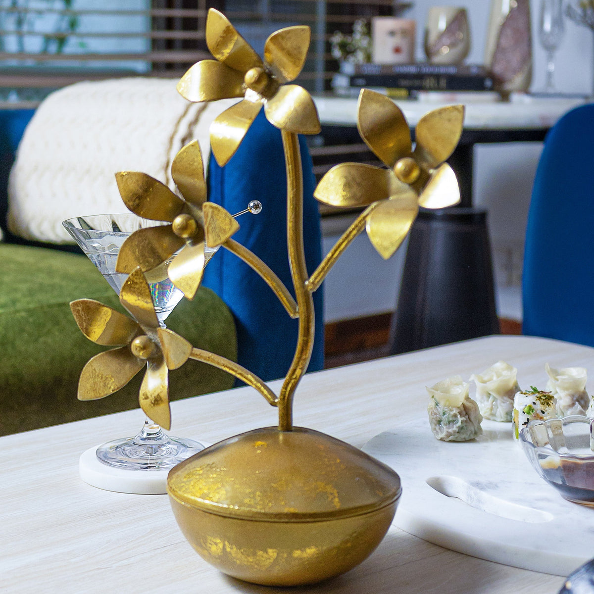 FRANSECCA FLORAL BOWL - Product Image 