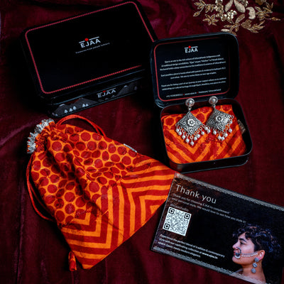 Noor Ghungru Silver Guluband