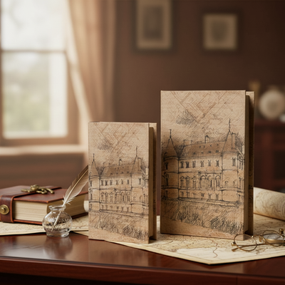 Roman Book Box set of 2