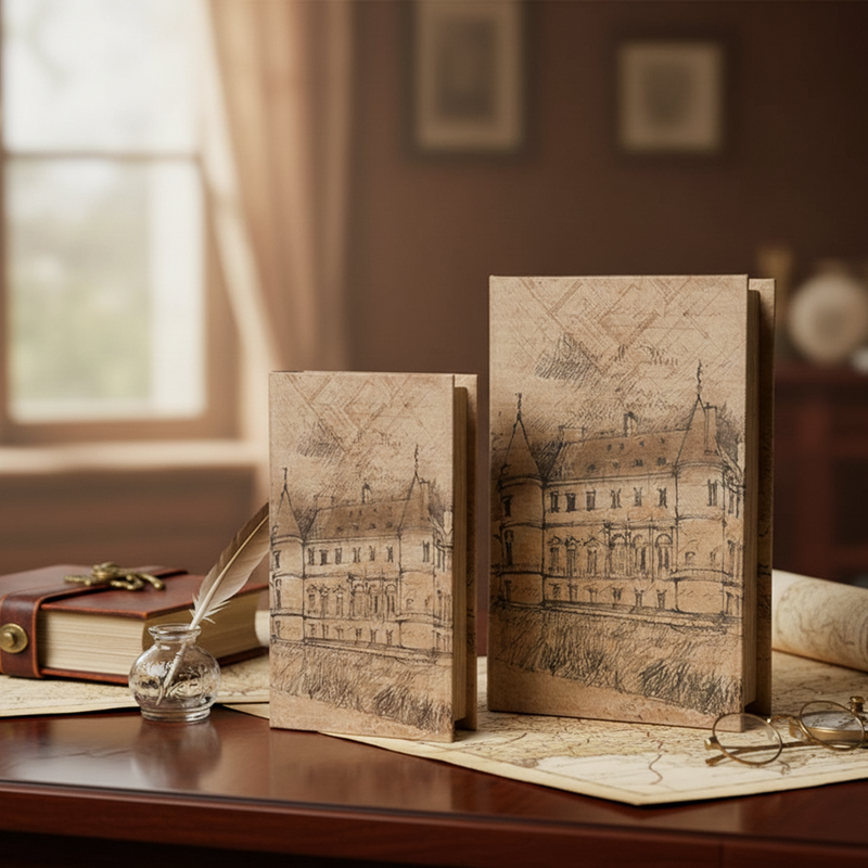 Roman Book Box set of 2