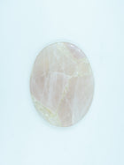 Rose Quartz Round Coasters Set Of 2