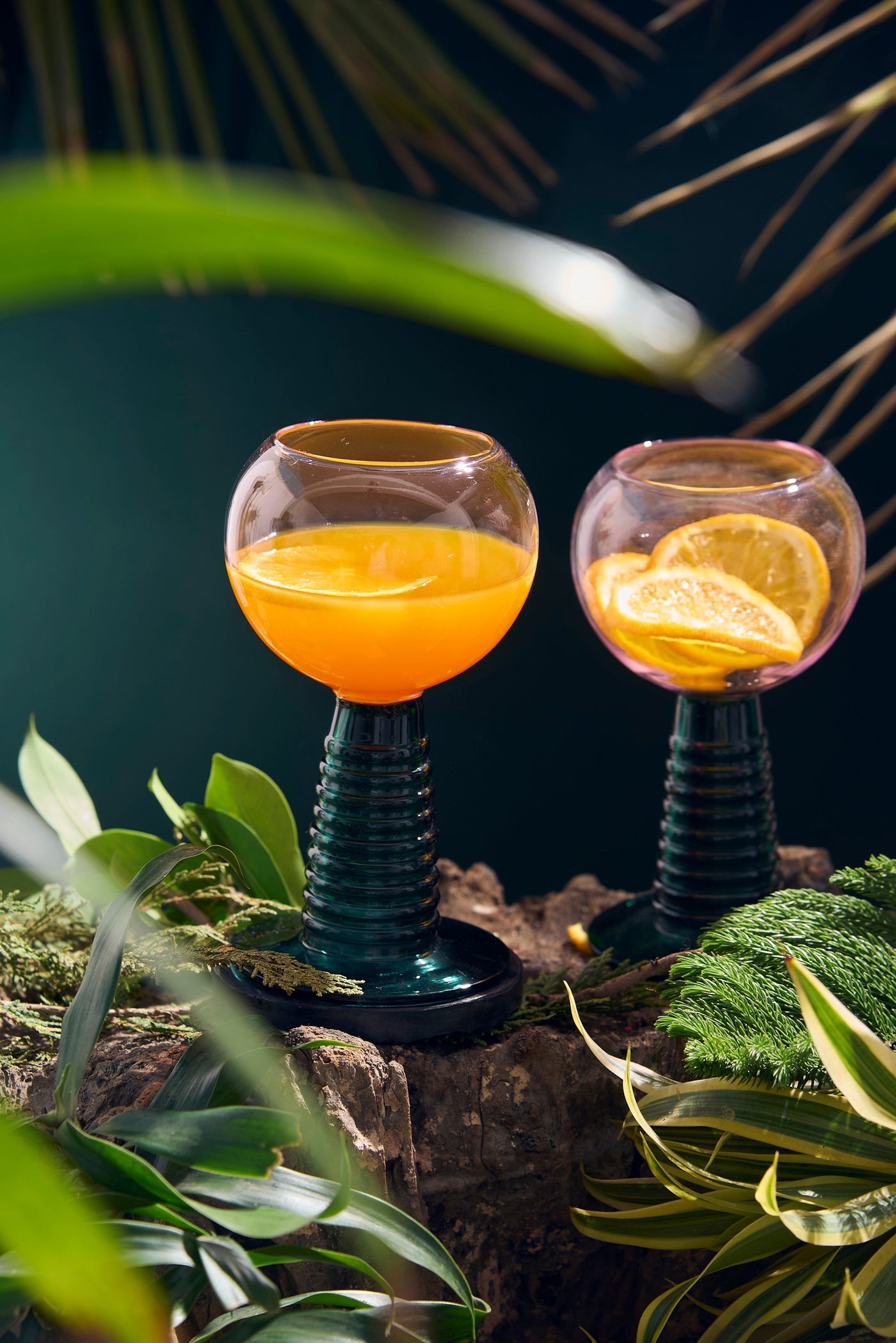 Rainbow Mocktail Glass | Set of 1, 2, 4, 6
