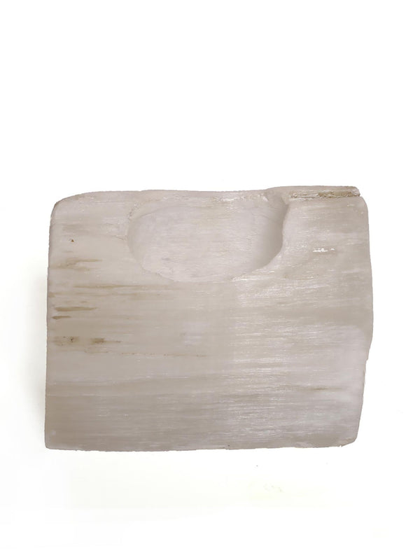 Semi Precious Selenite Planter