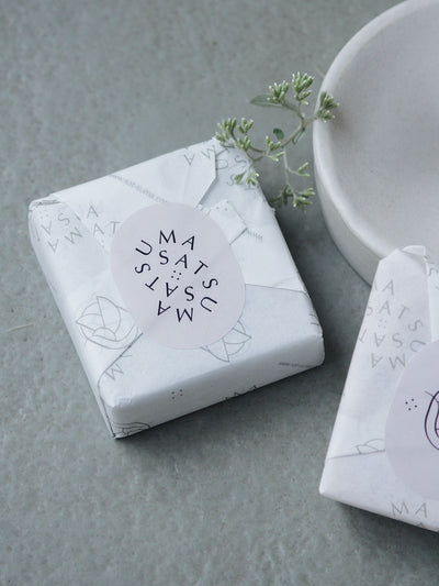 Set of 2 Soaps & a Soap-dish