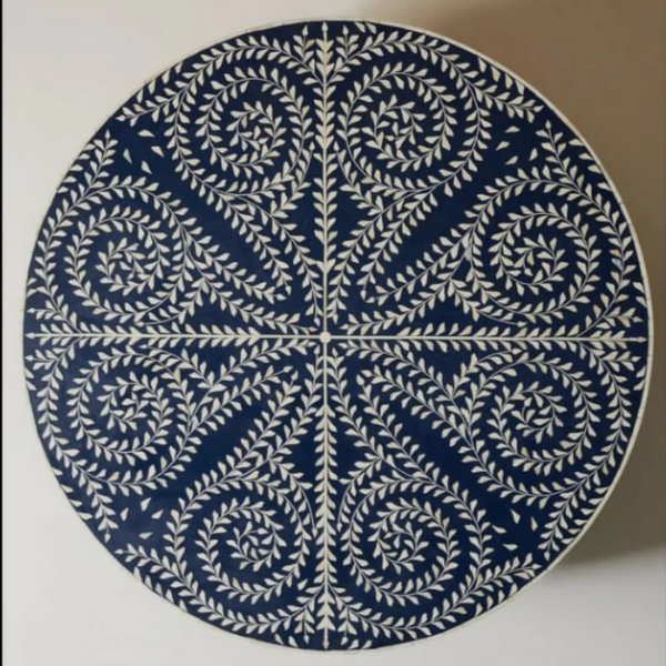 Inlay Round Coffee Table- Cleo