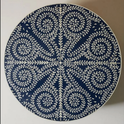 Inlay Round Coffee Table- Cleo