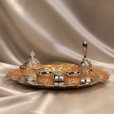 Royal Heritage Pooja Thali Set