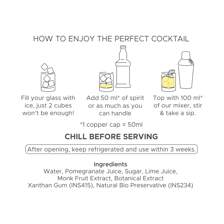 Cocktail Mixer - Ruby Rush (4 Serve)