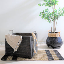 Rug Black Natural