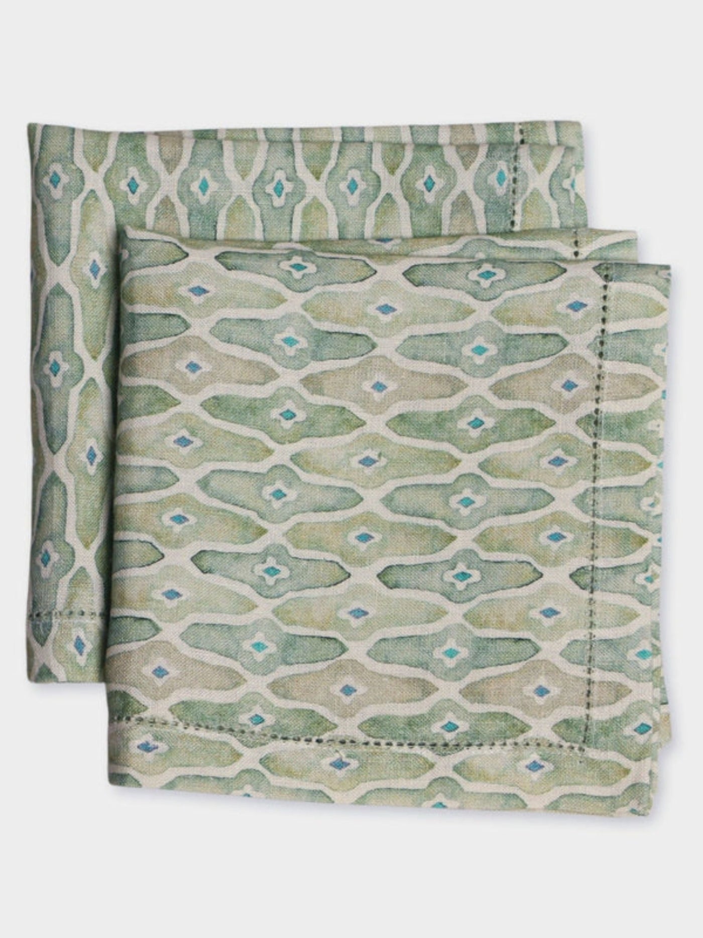 Sage Table Runner and Napkins Linen Gift Set