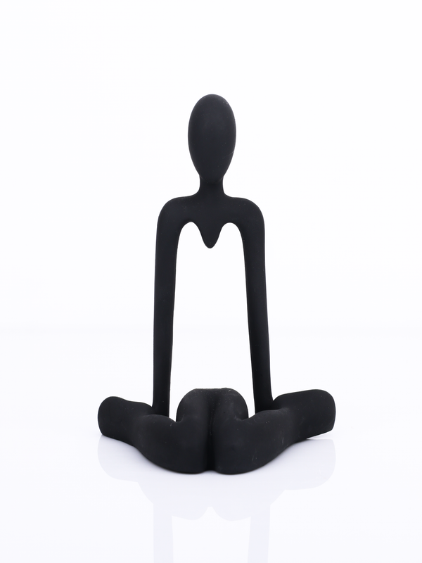 Black Thinker Statue Novelty Showpeice