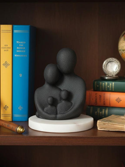 Unity Family Decorative Sculpture Black