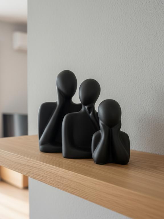 Abstract Trio Harmony Sculpture