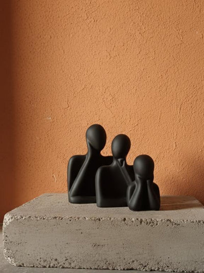 Abstract Trio Harmony Sculpture